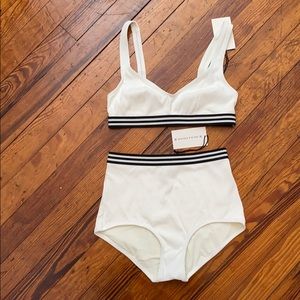 NWT Solid & Striped Katie Bikini